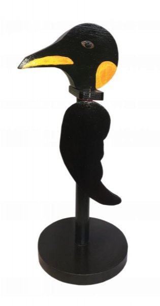 "Der Einarmige" tr&auml;gt Wischt&uuml;cher 