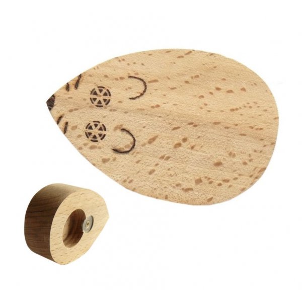 Flaschen&ouml;ffner / Kapselheber aus Buchenholz model: mouse