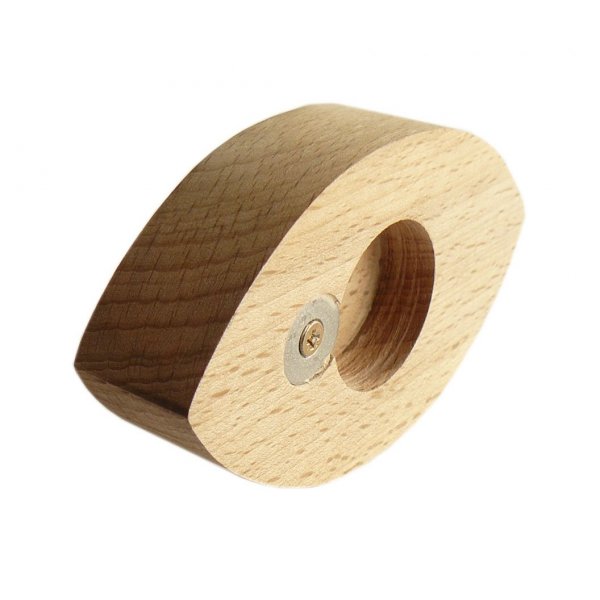 Flaschen&ouml;ffner / Kapselheber aus Buchenholz model: Rugbyball