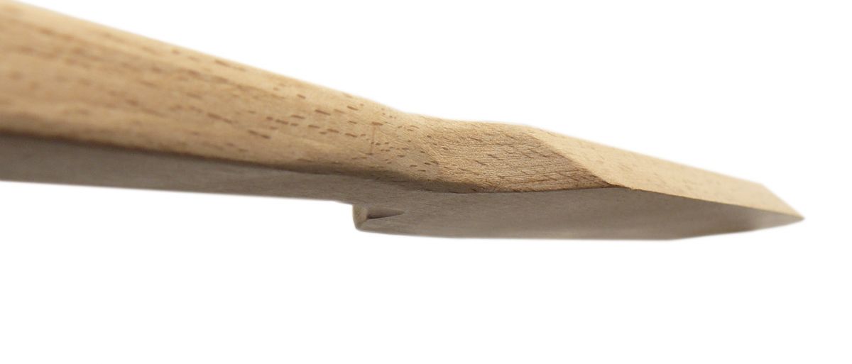 Pfannenwender Ø 20 lang Holzstiel 39 cm