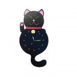 Holzuhr Modell 'Maneki-neko' Chinesische Katze