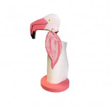 'Der rosa Flamingo' Wischtuchhalter 