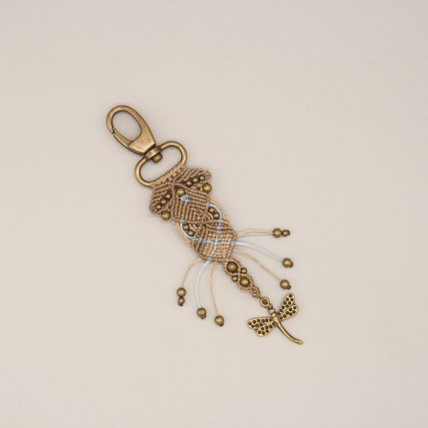 Taschenschmuck mit Schl&uuml;sselanh&auml;nger Karabinerhaken zum Selbstgestalten