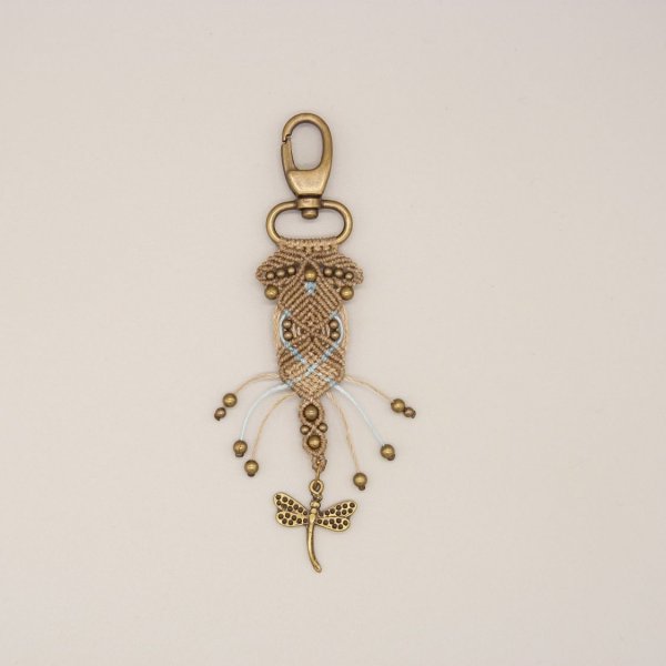 Taschenschmuck mit Schl&uuml;sselanh&auml;nger Karabinerhaken zum Selbstgestalten