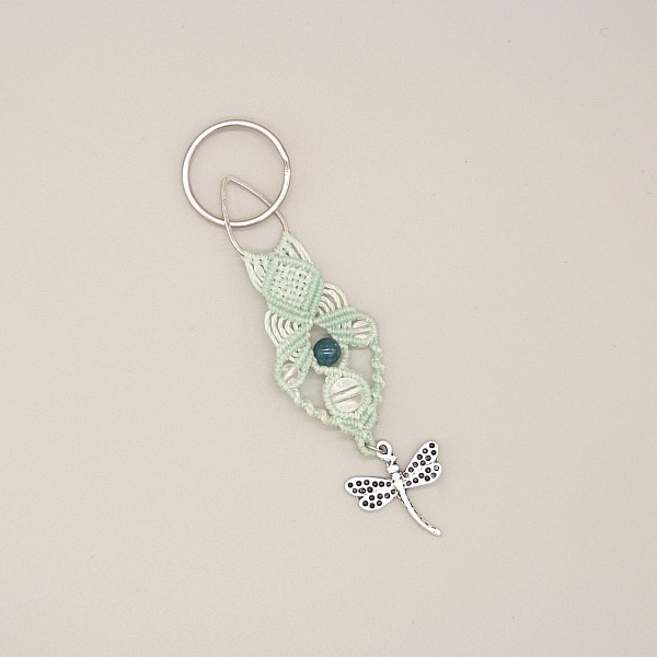 Schl&uuml;sselanh&auml;nger mit Ring zum Selbstgestalten