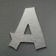 Brief aus gebürstetem Metall CANCUN