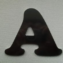 Buchstabe DIBOND Farbe COOPER BLACK