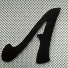Buchstabe DIBOND Farbe FELIPE