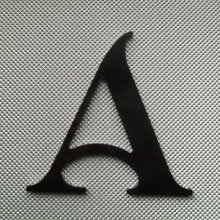 Buchstabe DIBOND Farbe SHANGRI