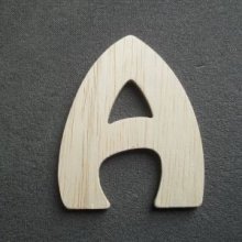 Holzbuchstaben Modell BUBBLE