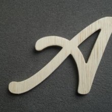 Holzbuchstabe Modell COOL
