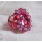 Rose Royale Ring mit Facetten und einem Cabochon aus Swarovski-Kristall