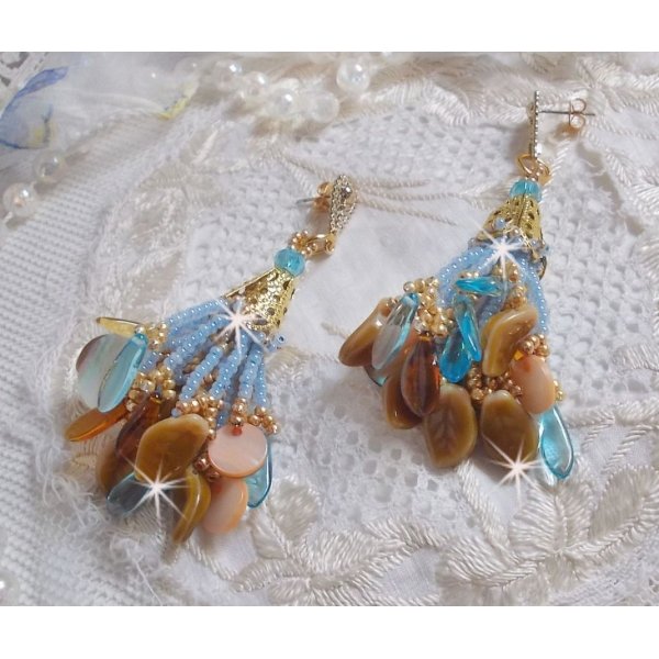 BO Cheyenne mit Perlmuttpailletten und b&ouml;hmischen Glasdolchen