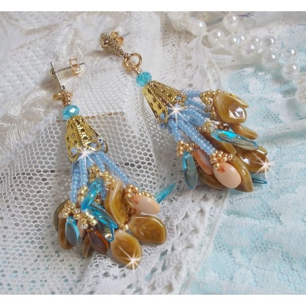 BO Cheyenne mit Perlmuttpailletten und b&ouml;hmischen Glasdolchen