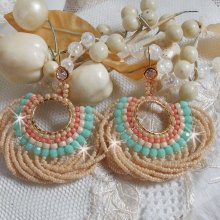 BO Runde Perlen, kreiert mit Rocailles und Facetten aus böhmischem Glas