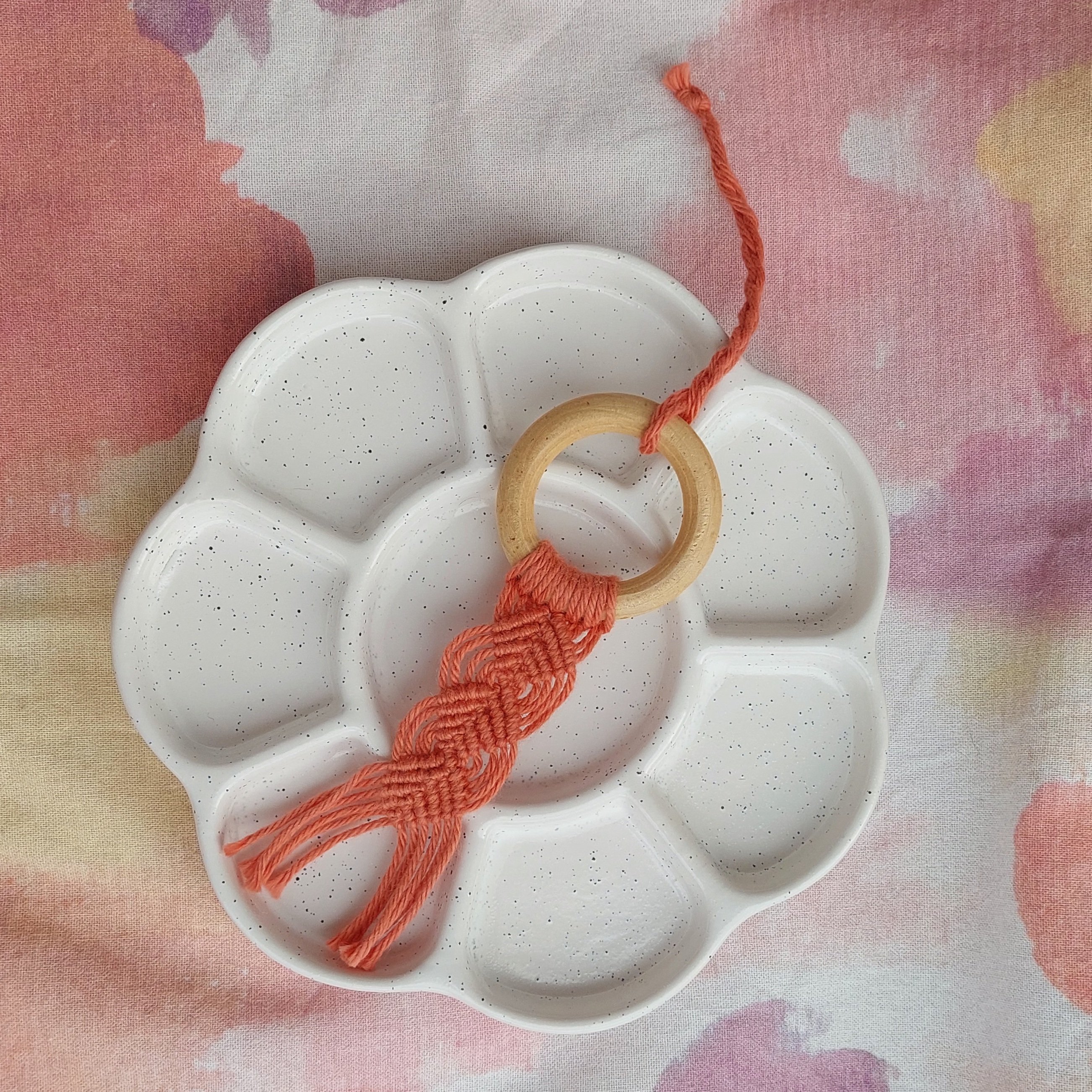 Bijoux de sac en Macram&eacute;