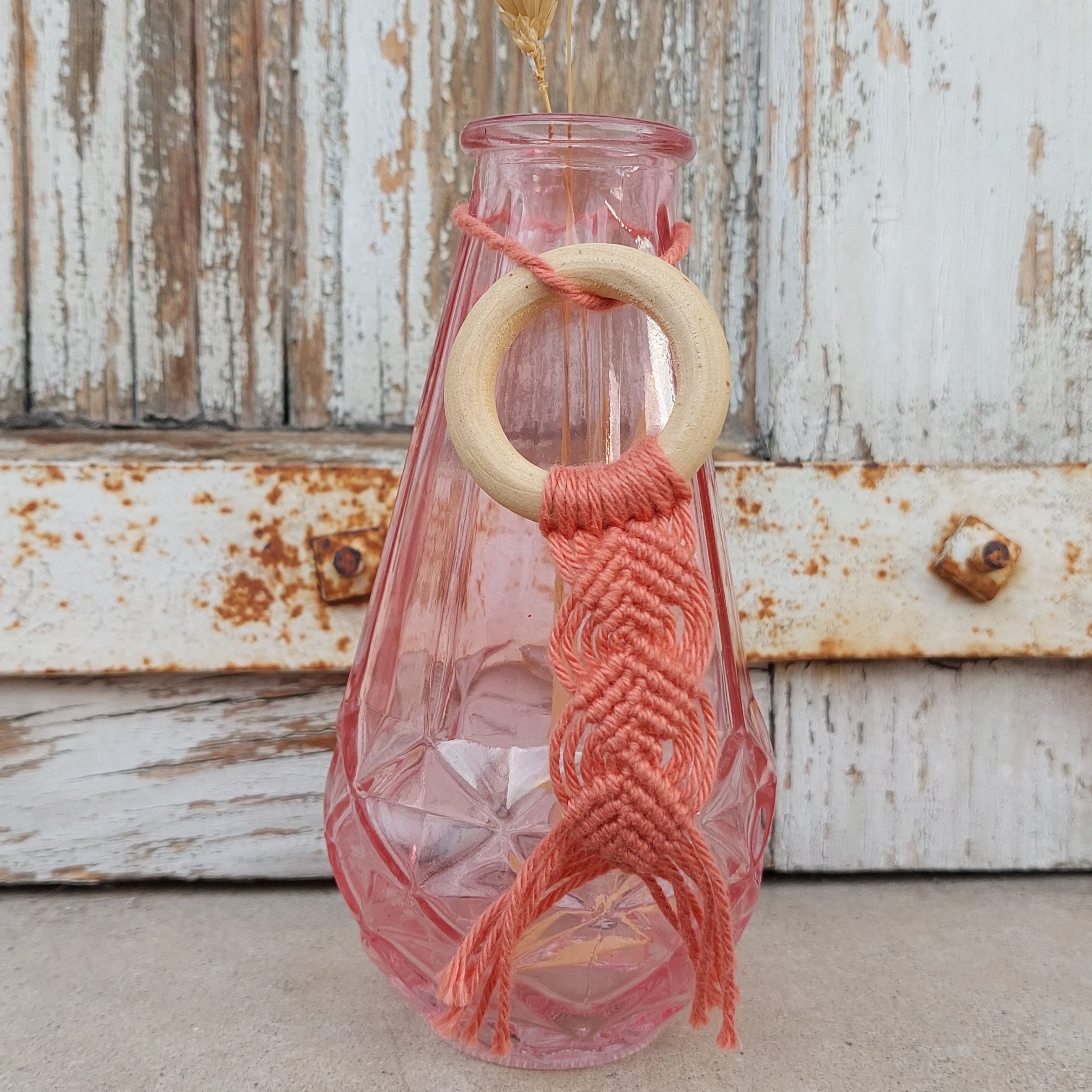 Bijoux de sac en Macram&eacute;