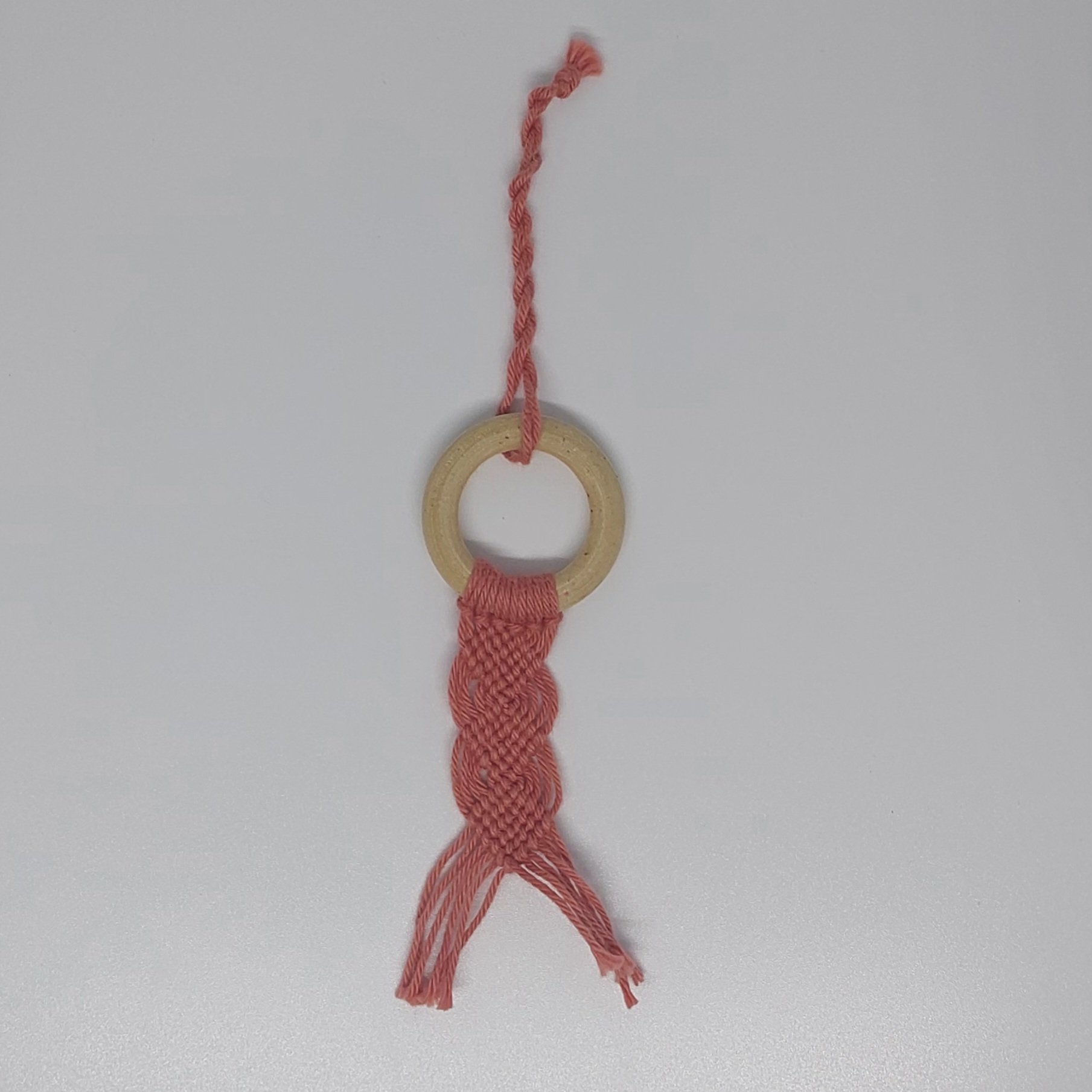 Bijoux de sac en Macram&eacute;