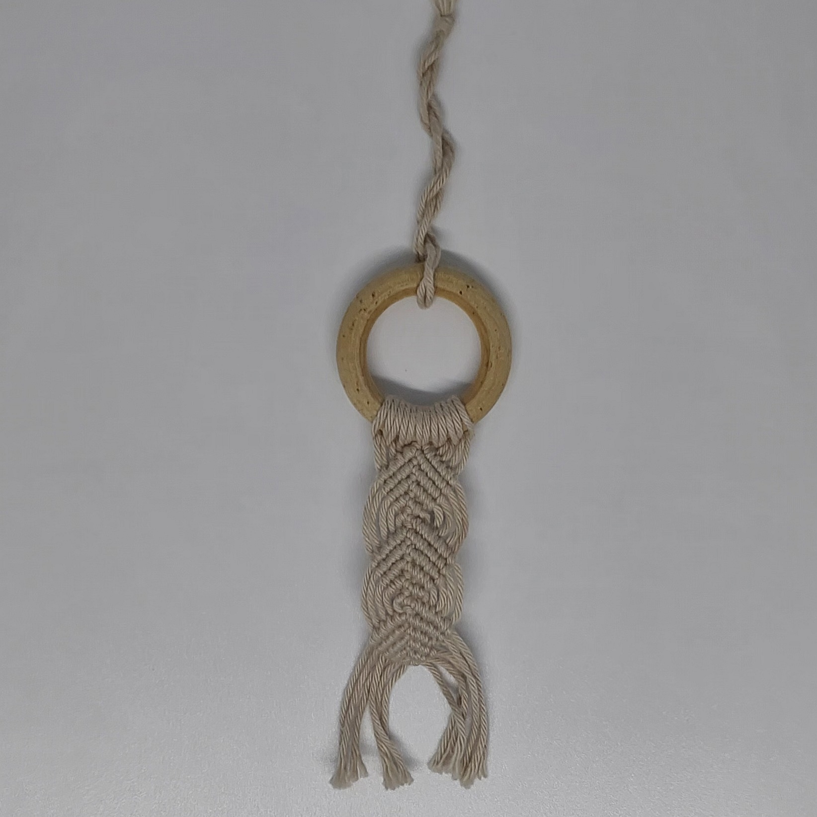 Bijoux de sac en Macram&eacute;